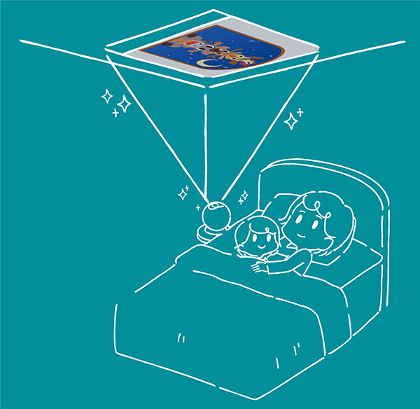 投影イラスト