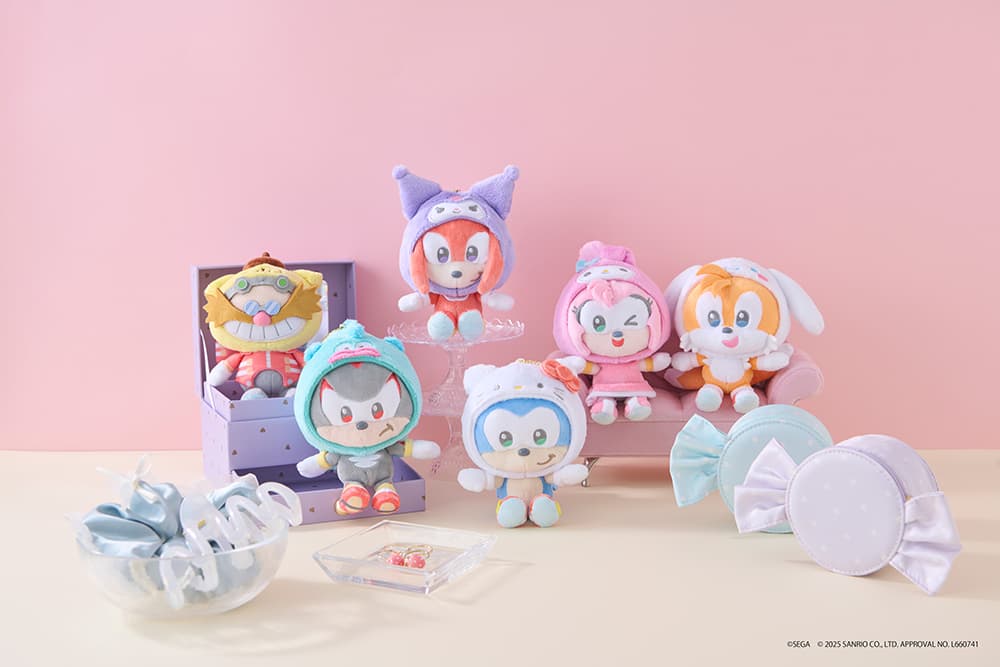 SONIC & FRIENDS Sanrio characters　マスコット