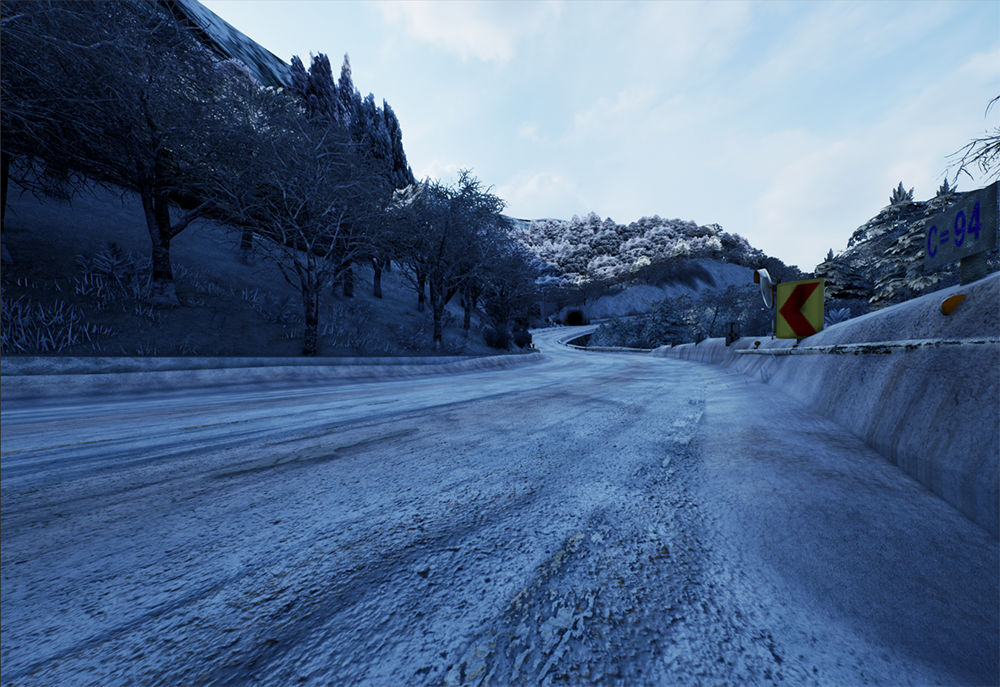 新コース「碓氷 (雪)」